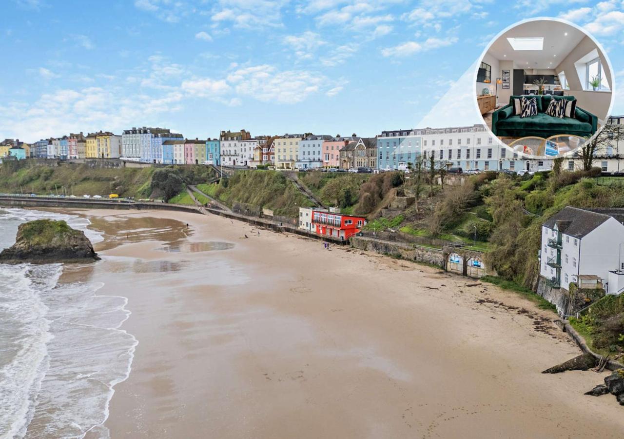 Clifton House Villa Tenby Exteriör bild